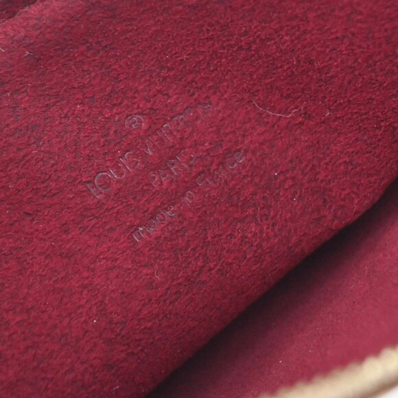 LOUIS VUITTON Pochette Accessoires Hand Bag Monogram Multi White M92649 607RF578 - Picture 12 of 13